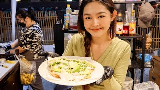 The Most Beautiful Roti Lady In Chiang Mai Thailand - Avocado Roti