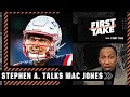 'I'm not sleeping on Mac Jones at all' - Stephen A. likes what he saw from the rookie | First Take