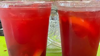 Recipe for the best lemonade ever! 4 berry blast. All natural. Million dollar seller!