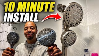How to replace a showerhead, easy DIY #showerhead  ￼