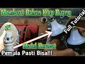 Membuat Bahan Klep Buang Tusen Klep Kerucut Ukuran 2 Inch || POMPA HIDRAM