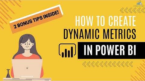 How to create dynamic metrics / slicers | DYNAMIC SLICER | Power BI Tutorial For Beginners | DAX