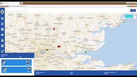 Admin Panel bottom menu