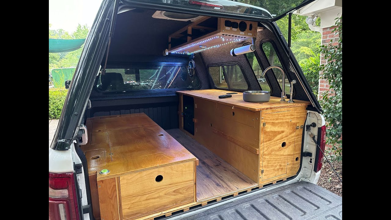 Unique DIY Camper Shell Setup For RAM Ultimate Self Built Adventure Unique DIY Camper Shell Setup For RAM Ultimate Self Built Adventure