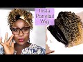 HOW TO - DIY HeadBand Insta Ponytail Crochet Wig / Autobun Ponytail Crochet Wig Tutorial