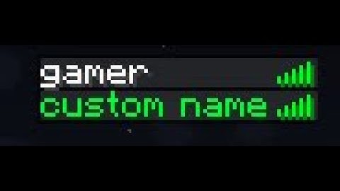 Chroma name in tab | Hypixel Skyblock