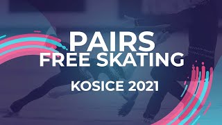 Anastasia Mukhortova / Dmitry Evgenyev RUS | PAIR FREE SKATE | Kosice Week 3 - 2021 #JGPFigure