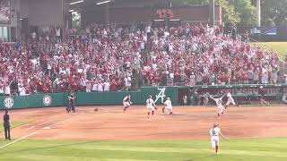 Montana Fouts Final Strike Out at Rhoads Stadium Alabama vs Northwestern