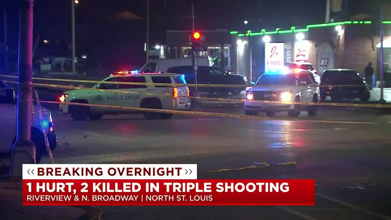 2 killed in overnight triple shooting - YouTube