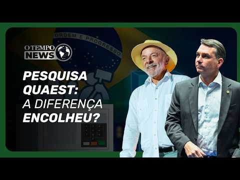 Quaest shows technical tie between Flávio Bolsonaro and Lula in the runoff election | O TEMPO News