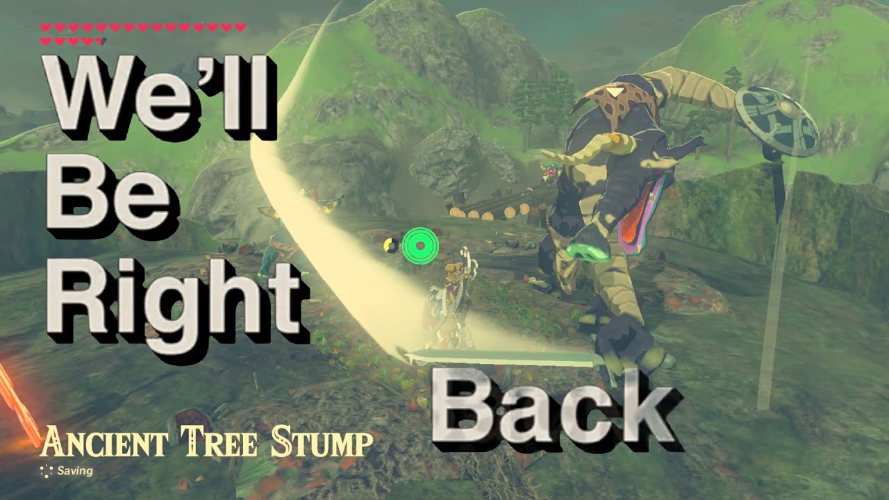Breath of The Wild How to get to the Ancient Tree Stump YouTube