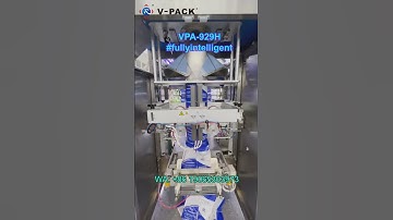 Automatic VFFS Packaging Machine equipped with Multihead Weigher #machine #factory #packing