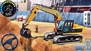 Construction City Road Builder Excavator JCB Game 3D   Android Gameplay screenshot 5