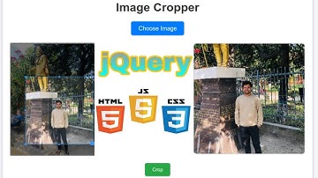Create an Image Cropper Using HTML, CSS, JavaScript, and jQuery | Step-by-Step Tutorial