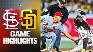 Cardinals Vs. Padres Game Highlights 5726 Mlb Highlights