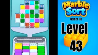 Marble Sort Level 43 Walkthrough Solution 
