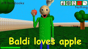 Baldi loves apple | Baldi