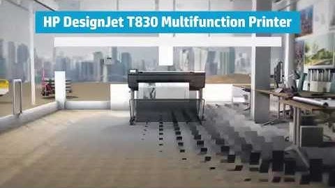HP DesignJet T830 A0 Multifunction Printer