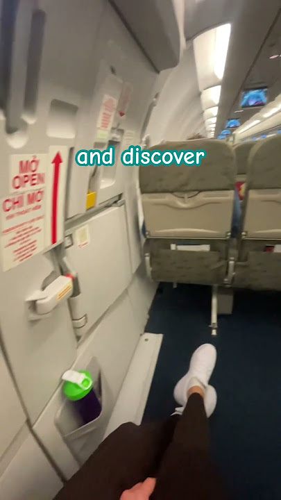 WHY THE EXIT ROW SEAT 💺ISN’T ALWAYS WORTH IT! 🫣 #travel #plane #airplane #flying #traveltips