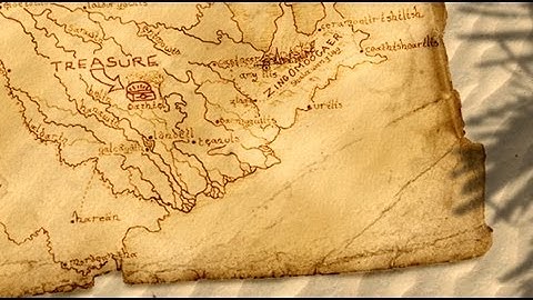 Photoshop Tutorial: How to Make an Old, Pirate Treasure Map