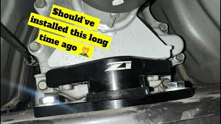 How to properly install Z1 polyurethane transmission mount on your G37/370Z (super easy)
