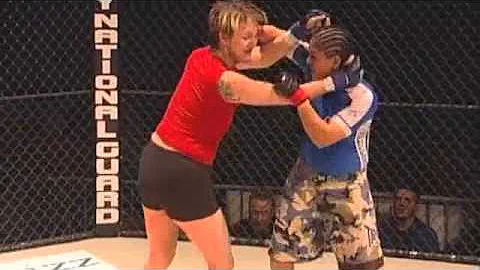 Mae Osborn vs. Sarah Oriza at Alaska Fighting Cham...