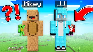 JJ and Mikey Found a THEMSELVES Poor vs Rich STATUE in Minecraft Maizen!