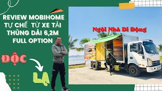 Review Mobihome Homemade Long Box Full Option Trailer Motorhome Nomadic Life