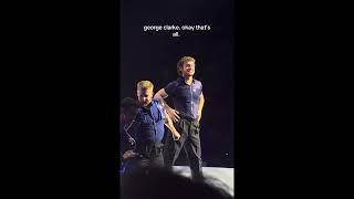 Clips of George Clarke on the Strictly 2026 Tour