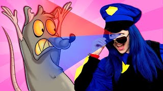 Police Girl vs Rat | Kids Songs And Nursery Rhymes | Dominoki