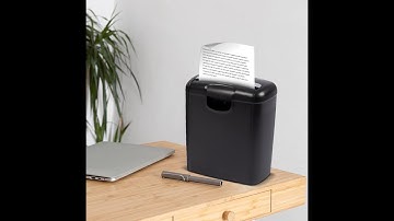 Mở hộp Máy hủy tài liệu 8L Texet SC 10N