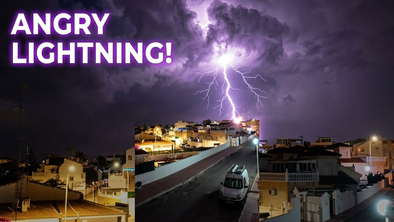 DID YOU SEE THE ANGRY LIGHTNING STORM⚡️⚡️⚡️| CIUDAD QUESDAD - Get Me To ...