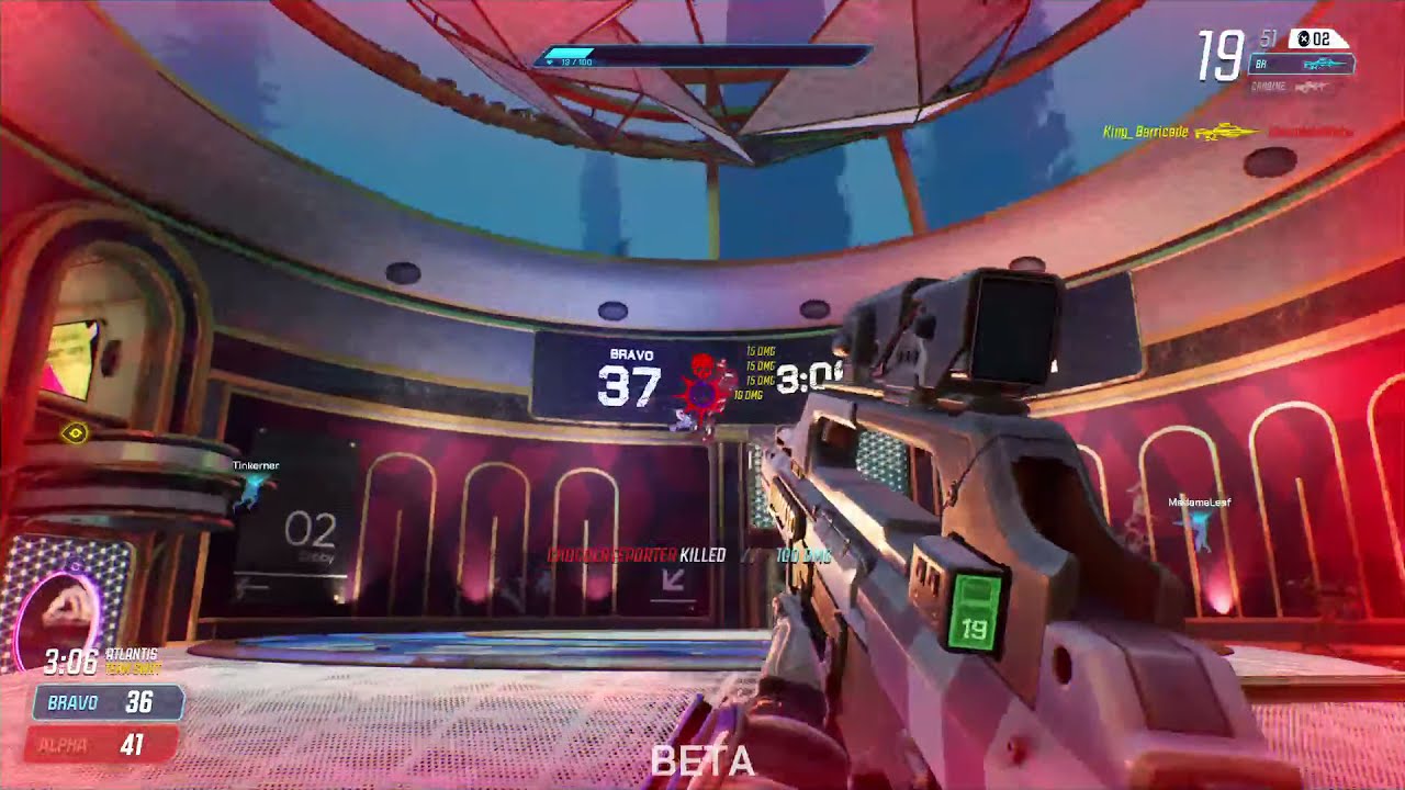 Splitgate Console Gameplay | King Barricade