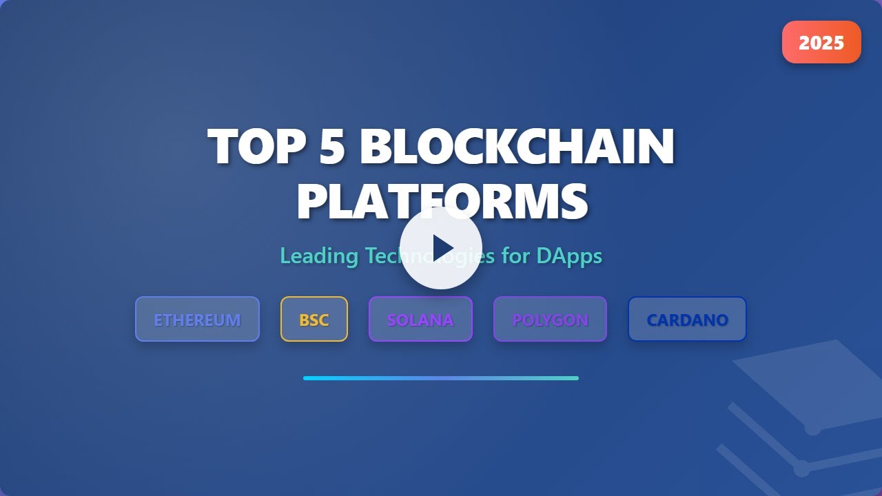Top 5 Blockchain Platforms in 2025: Ethereum, Solana, BSC & More!
