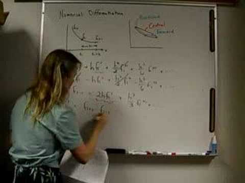 ECE6340 Lecture 7.4:  More Error in Numerical Differentiation