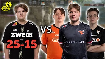 ZWEIH vs S1MPLE/ELECTRONIC/FL4MUS (25-15) EU FACEIT RANKED (ANCIENT) +VOICE COMMS | ELO 4847