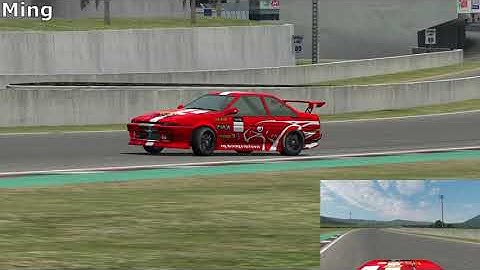 LFS Drift - Kyoto Ring Track 01 (w/ Keyboard & Mouse)
