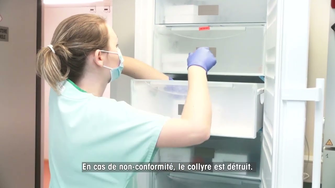 Comprendre la production de collyre autologue au CHU de Montpellier