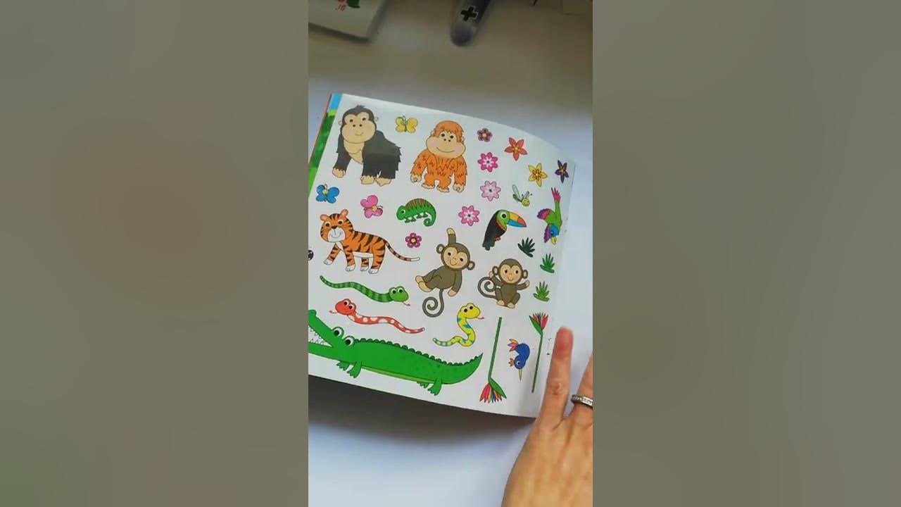 Reusable Sticker Book - Animals 