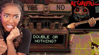 *NEW* Double or Nothing Update is STRESSFULL!! | Buckshot Roulette Update