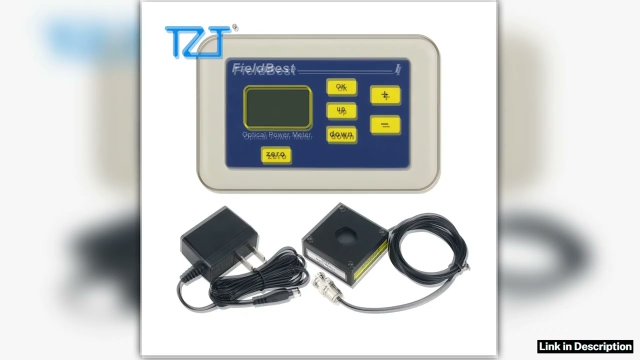 TZT FieldBest 10mW50W Optical Power Meter Premium Laser Power Meter High Accuracy Resolution 10mW P