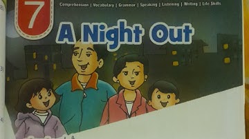 ANight Out||Class 3||Chapter 7....||Communicative English ||Englishwinglish official. .......