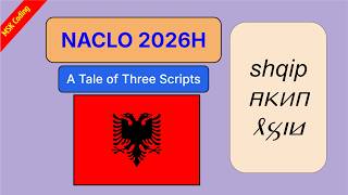 NACLO 2026 Problem H: A Tale of Three Scripts