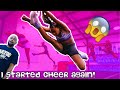 I STARTED CHEERING AGAIN!! (WON'T BELEIVE WHAT HAPPENED😱)