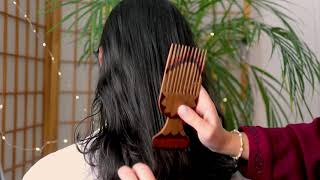 ASMR Hairplay on a Real Person💆‍♂️ Soft Hands, Scalp Massage & Gentle Back Tracing (Ultra Relaxing)
