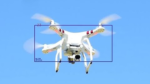 Automated drone detection (deep learning video analytics)