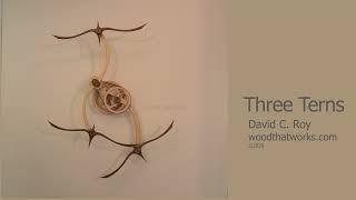 Three Terns kinetic sculpture by David C. Roy
