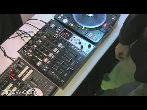 DENON DN-X1600 DJ MIXER AT NAMM 2010 WITH IDJNOW - YouTube