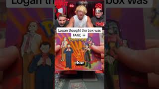 Does the box look fake to you? #pokemoncards #packopening #loganpaul #fypシ゚viral #pokemon