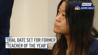 Thurs. May 30 | Trial date set for former National City 'Teacher of the Year' | NBC 7 San Diego